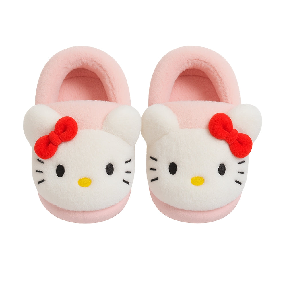 Pantoufles en peluche Hello Kitty