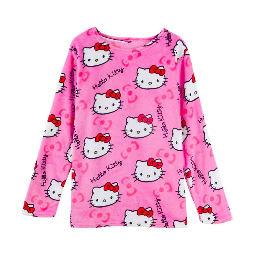 Haut de pyjama rose Hello Kitty